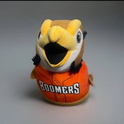 SCHAUMBURG BOOMERS BASEBALL TEAM MASCOT 8” COOP PLUSH STUFFED ANIMAL …(#20)