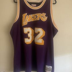 Magic Johnson 1984-85 Vintage Hardwood Classics Stitched Jersey 