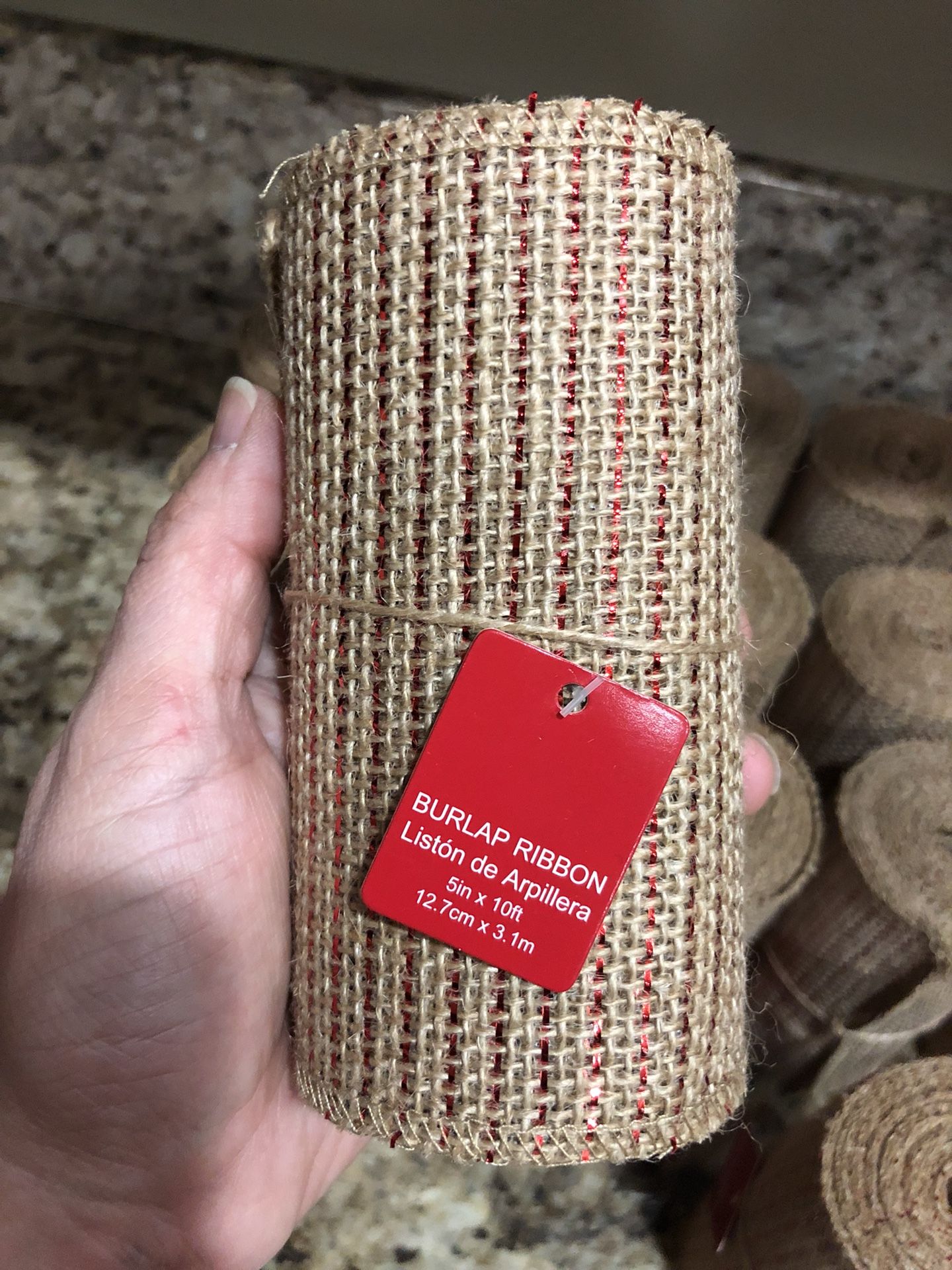 Burlap Ribbon