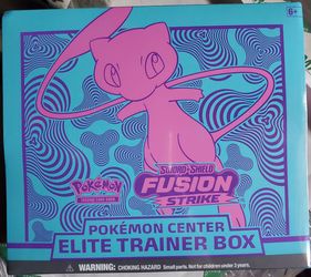 Fusion strike pokemon center ETB