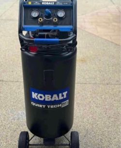 QUIET TECH 26-Gallon Portable Electric 150 PSI Vertical Air Compressor