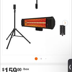 Electric Patio Heaters X 2