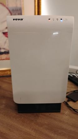 VEVA Elite Pro Series 8000 Air Purifier - White Tower (No Filter)