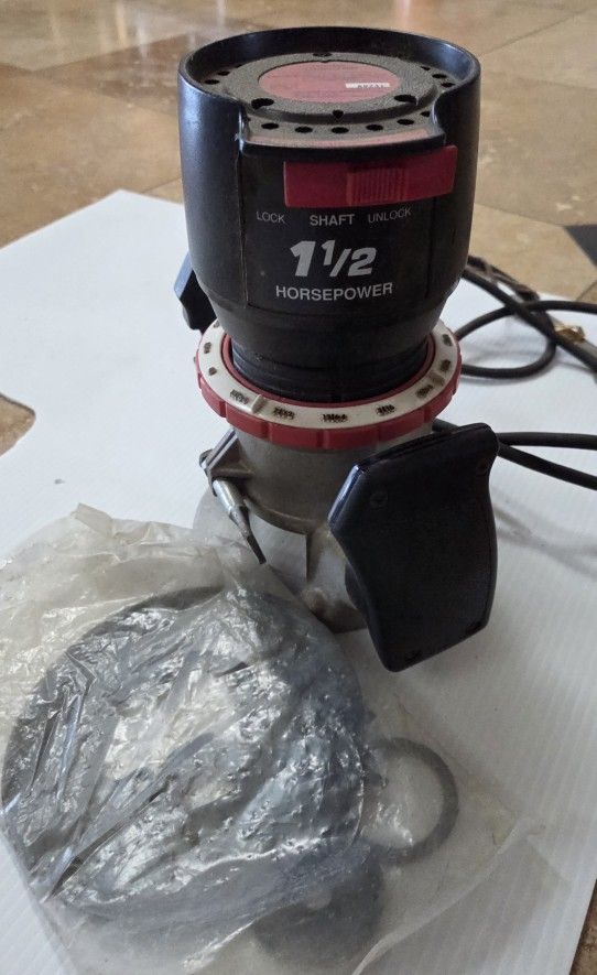 Sears Craftsman 1 1/2 HP Router USA MADE