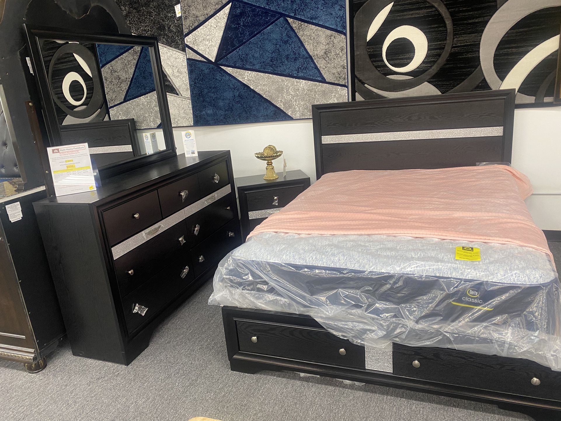 Queen Size Bed Frame Set $999