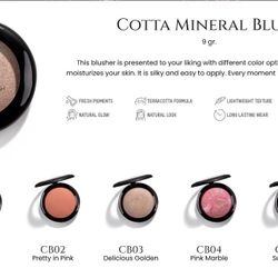 Gizzene Cotta Mineral Blush 