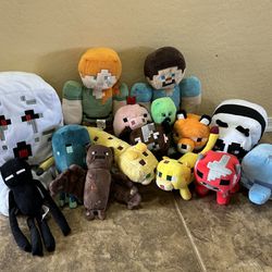 Minecraft Stuffed Animals