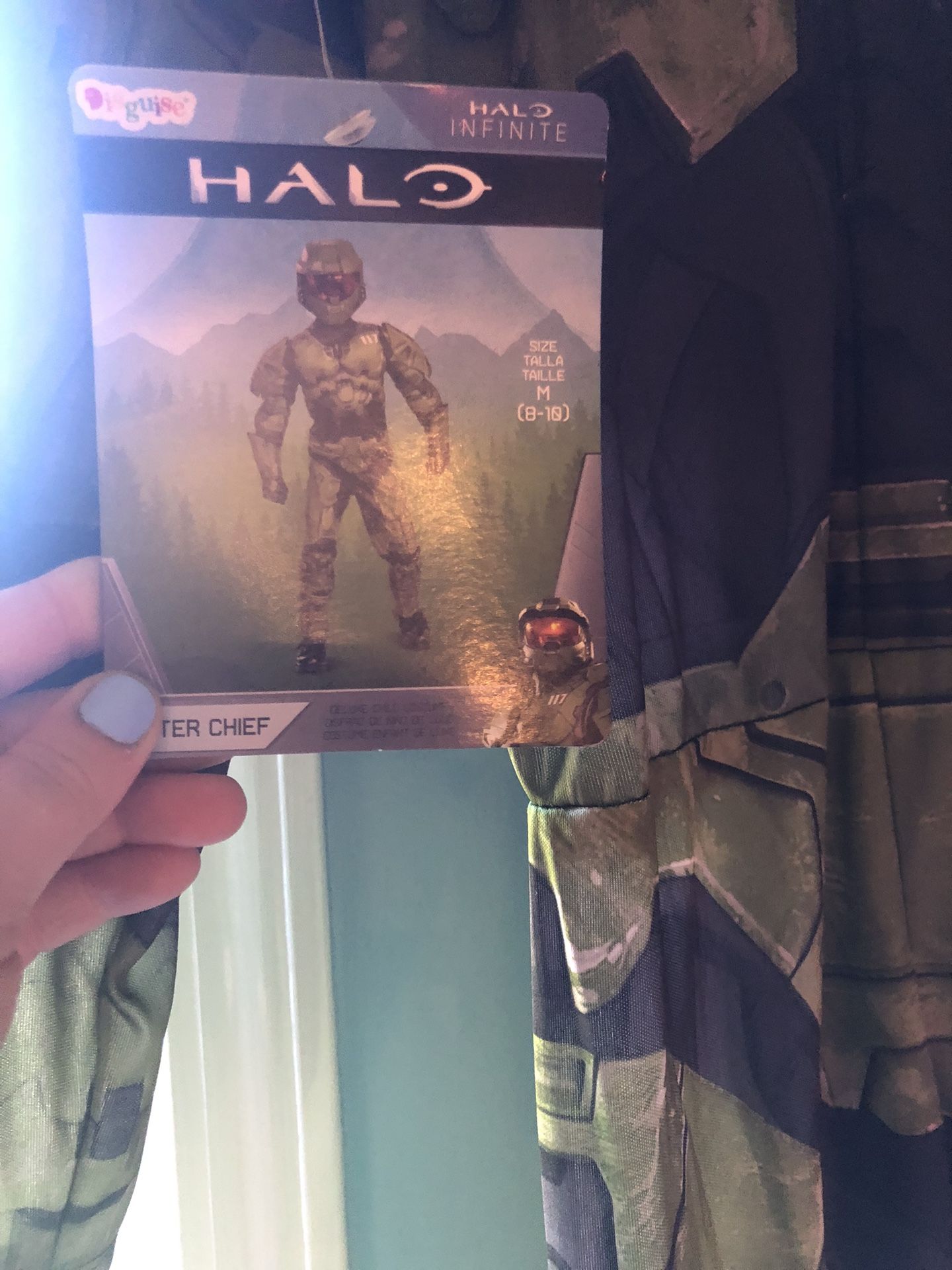 Brand New Kids Halo Master Chief Costume (Size 8-10) - Mask Not Included