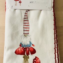 New Carolina Collection From Nordstrom Red Mushrooms Cotton Napkins Set Of 4 18”x18”