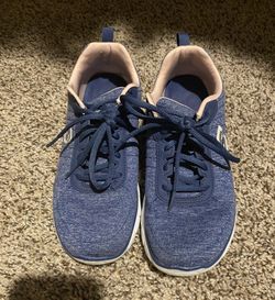 Blue Skechers Sport Shoes Size 7 1/2