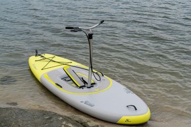 Stand up Paddle board and Pedal board combo. Made by Hobie