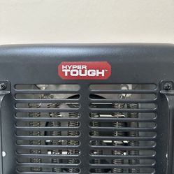 Hyper Tough 1500W Electric Utility Fan- Forced Space Heater, Indoor, Black, DQ2211