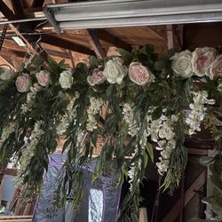 Fake Flower Arch 