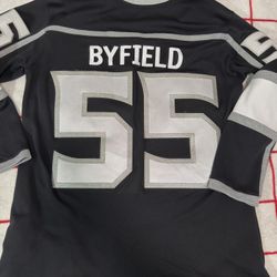 LA Kings Fanatics Quinton Byfield #55 Woman Jersey