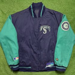 Vintage Seattle Mariners Jacket #1 Apparel X-Large Preowned Great Condition