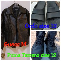 Men Jacket And Shoes $25 Each