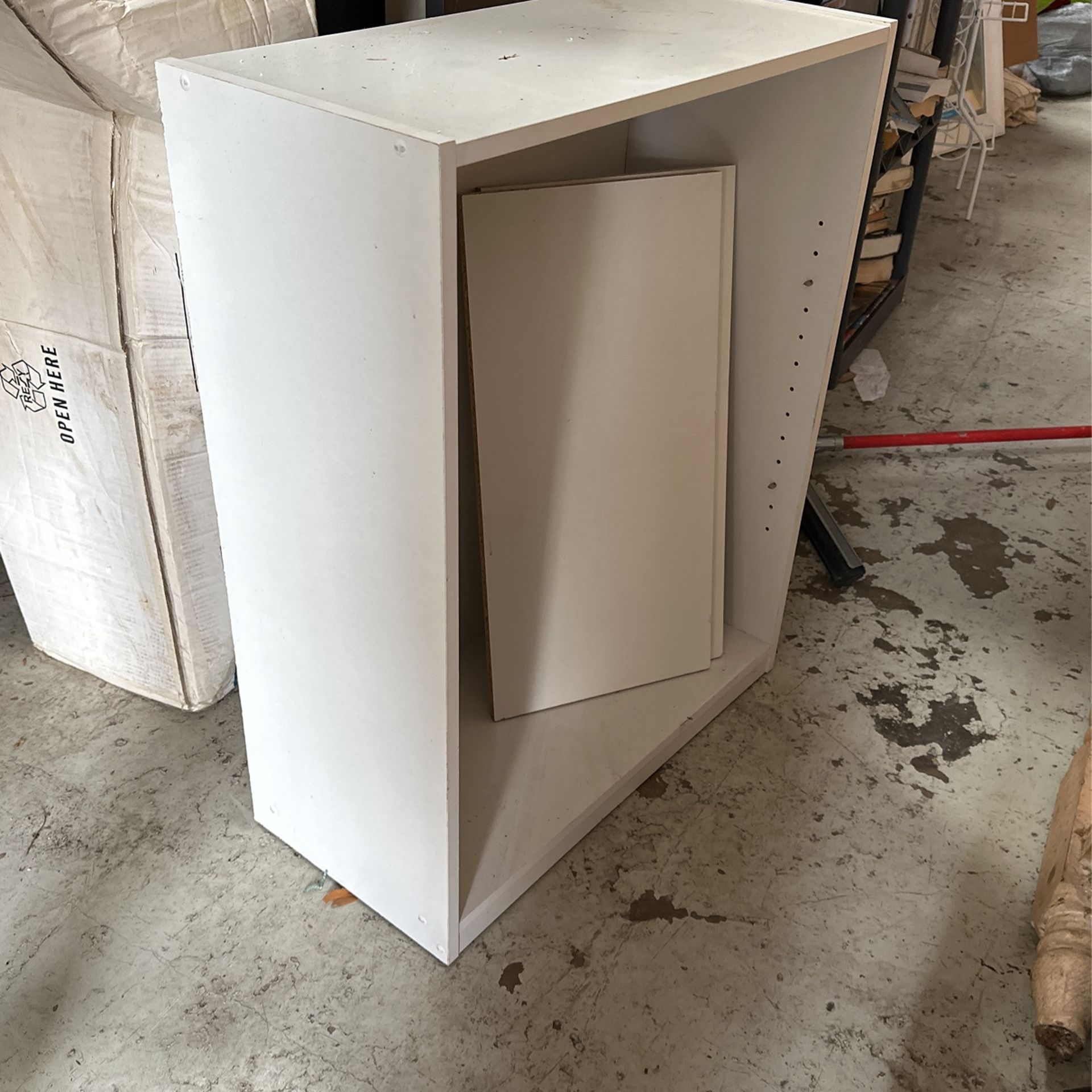 White Bookshelf