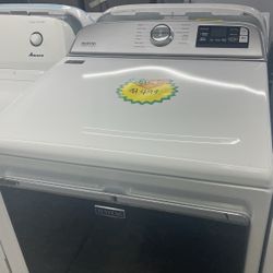 New Scratch And Dent Maytag Dryer.  1 Year Manufacture Warranty 