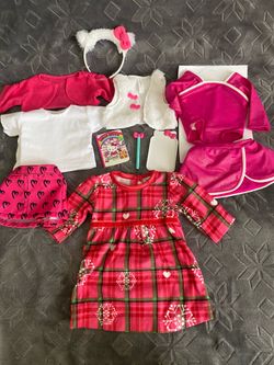 $10 for ALL 11 pieces- includes Hello Kitty Fits Our Generation, MLA & American Girl