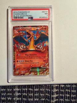 PSA 7 Charizard EX XY17 Black Star Promo Pokemon Card