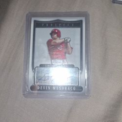 2007 Bowman Sterling Prospect Autograph *Devin Mesoraco*