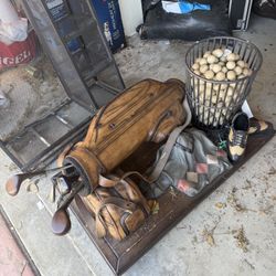 Vintage Golf Coffee Table 