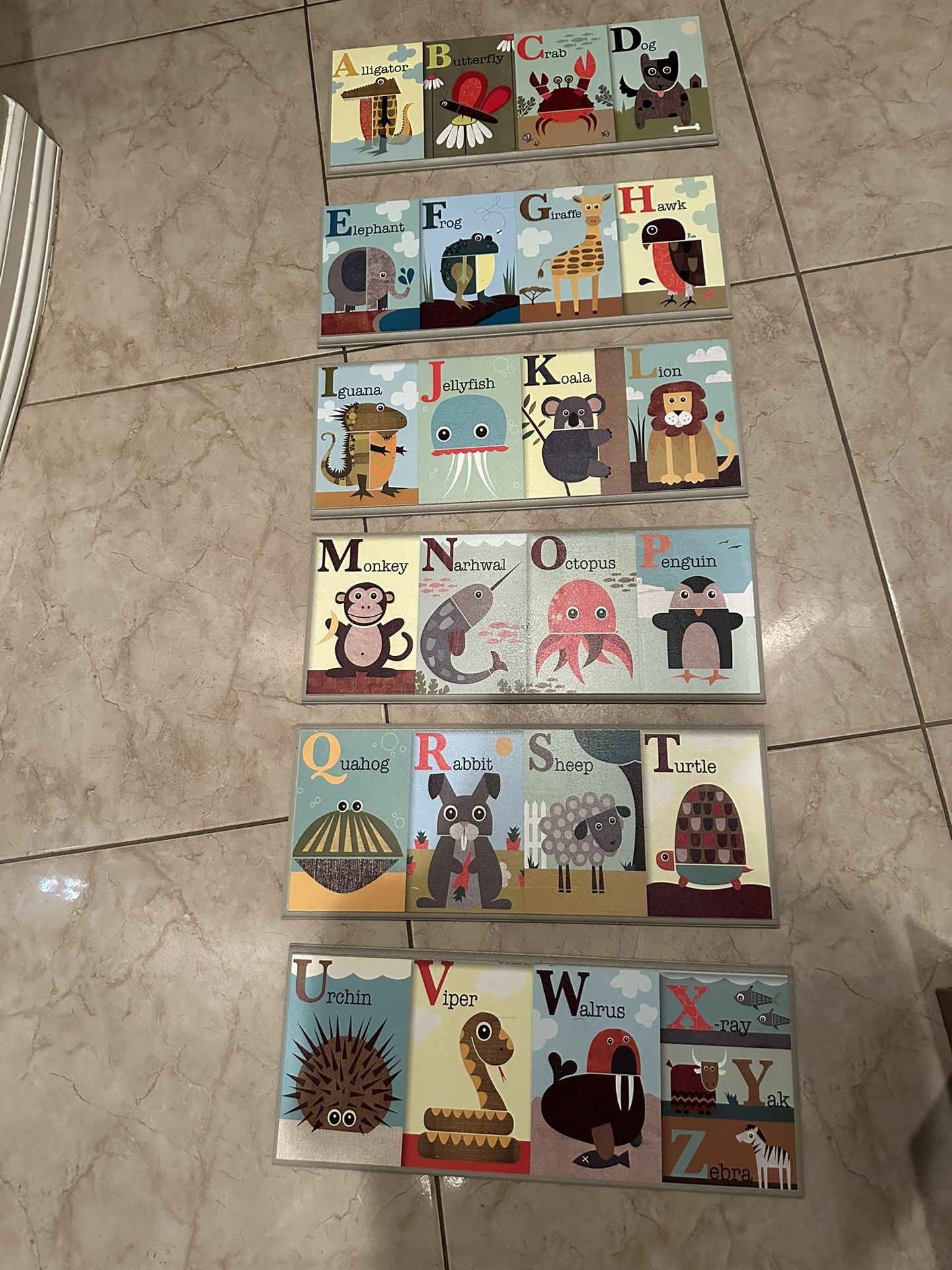 Wooden Alphabet