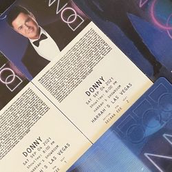 4 - Donny Osmond  Tickets Saturday Sept 4th @ 8:00pm