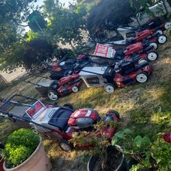 Gas Lawnmowers For Sale, All Working