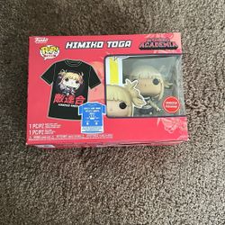 Funko Pop Tees My Hero Academia Himiko Toga Gamestop Exclusive Size Medium