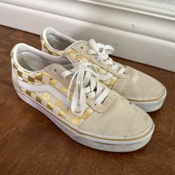 Vans Gold Size 7.5