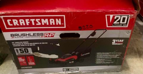 Craftsman 20in Self Propelled Lawn Mower