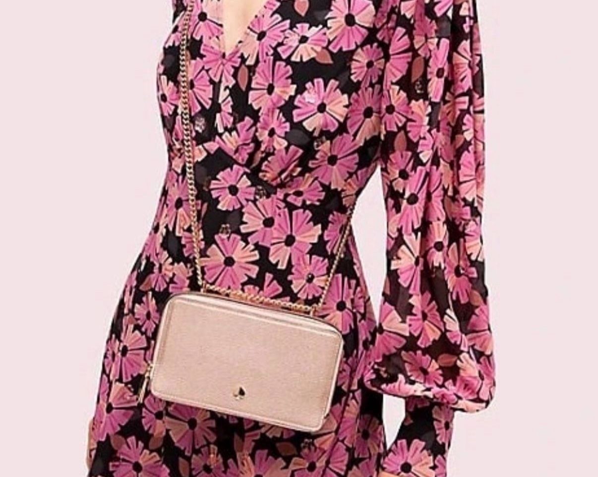 Kate Spade Rosegold Crossbody / Shoulder Purse
