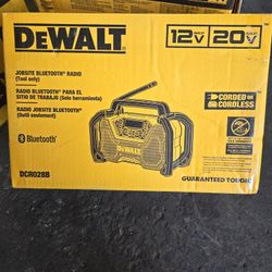Dewalt 12-volt or 20-volt max Water Resistant Cordless Bluetooth Jobsite radio bluetooth adapter #66