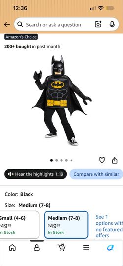 Lego Batman Costume