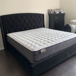 New in box  bed frame with new mattress (King $699, Queen $599)