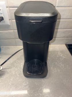 Matte Black Coffee Machine