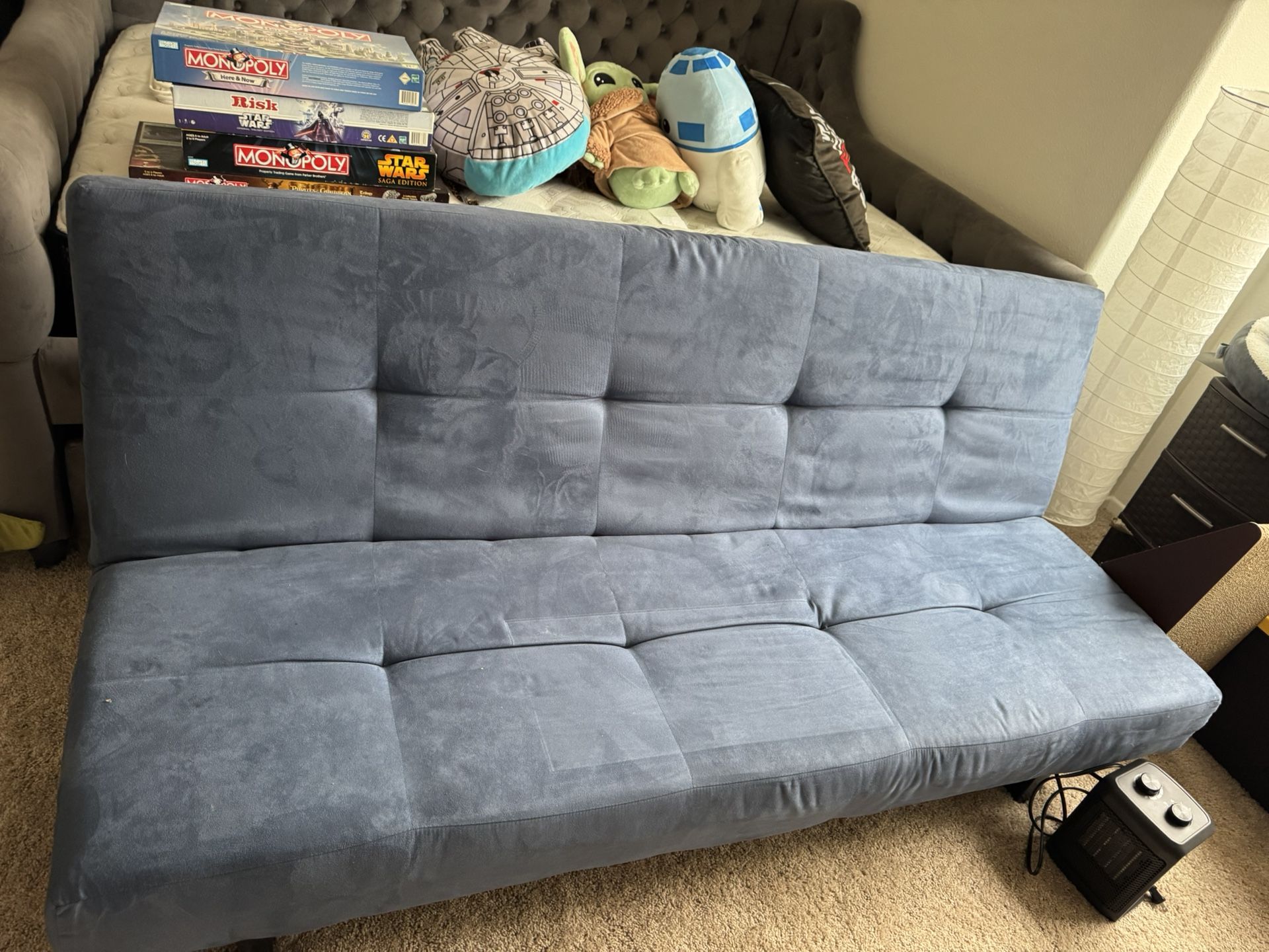 Blue IKEA Futon