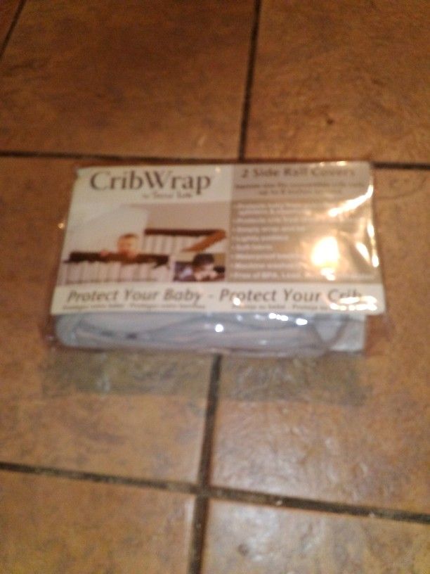Crib Wrap 2 Side Rail Covers