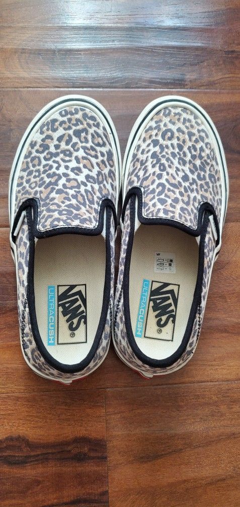 Cheetah Suede Vans