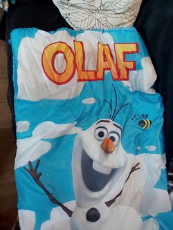 Olaf sleeping bag from from frozen
