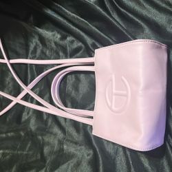 light Pink telfar Bag 