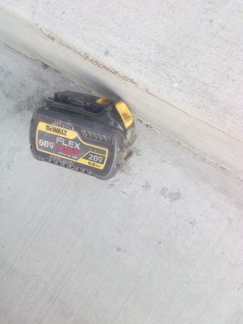 DeWalt Battery 20v 60v Flex