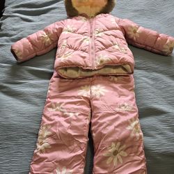 Girls Snow Suit And Jacket