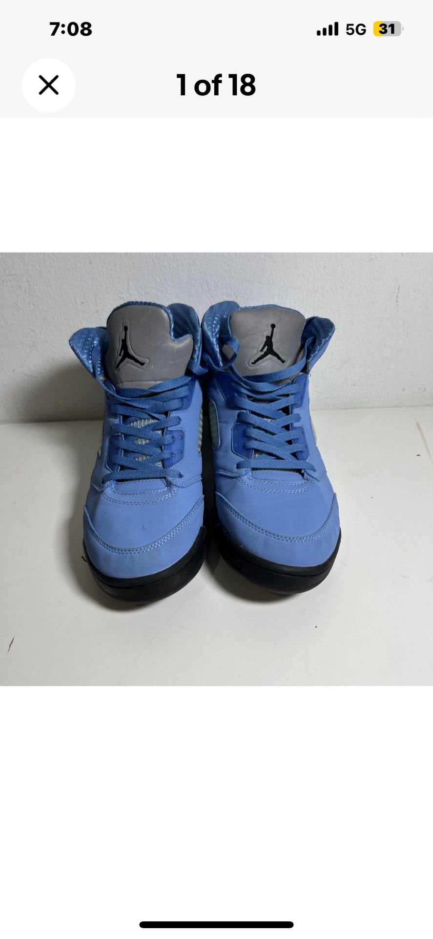 Size 12 - Jordan 5 Retro SE Mid UNC