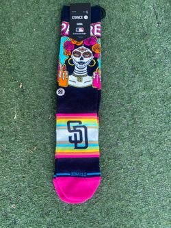 (New) San Diego Padres 2026 City Connect Crew Socks Adult Large