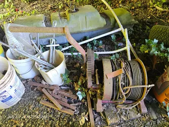 5 Ton Manual BEEBE BROS. ALL STEEL VINTAGE USA MADE WINCH