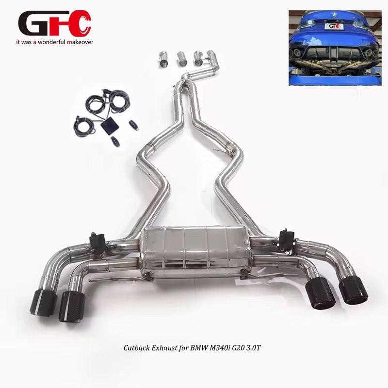 Cat Back Full Valvetronic Exhaust System