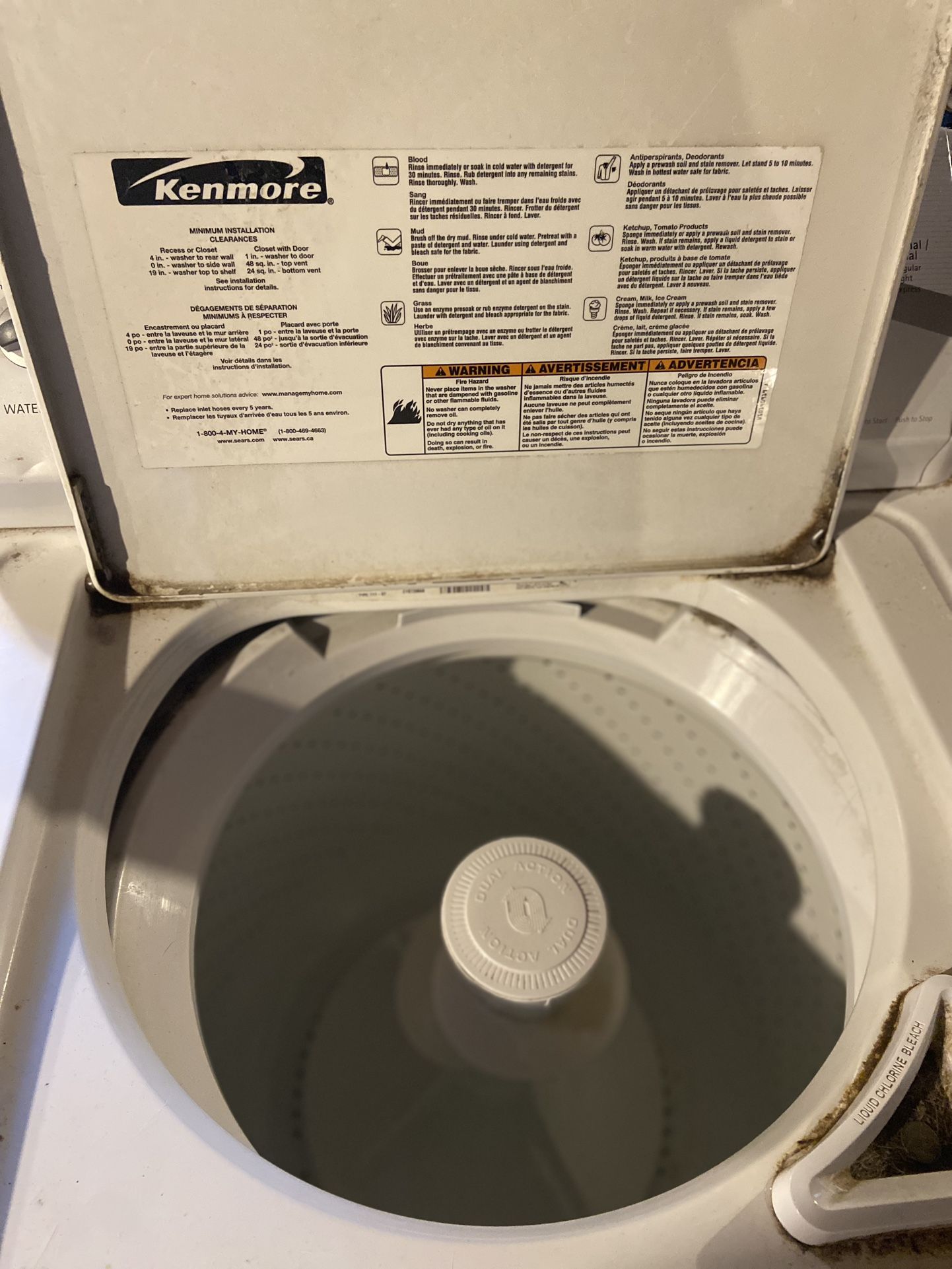 Kenmore Washing Machine