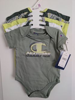 Champion 5pc Infant Onesies Set